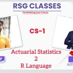 "RSG Classes: Actuarial Statistics 2 - Master the concepts Course."