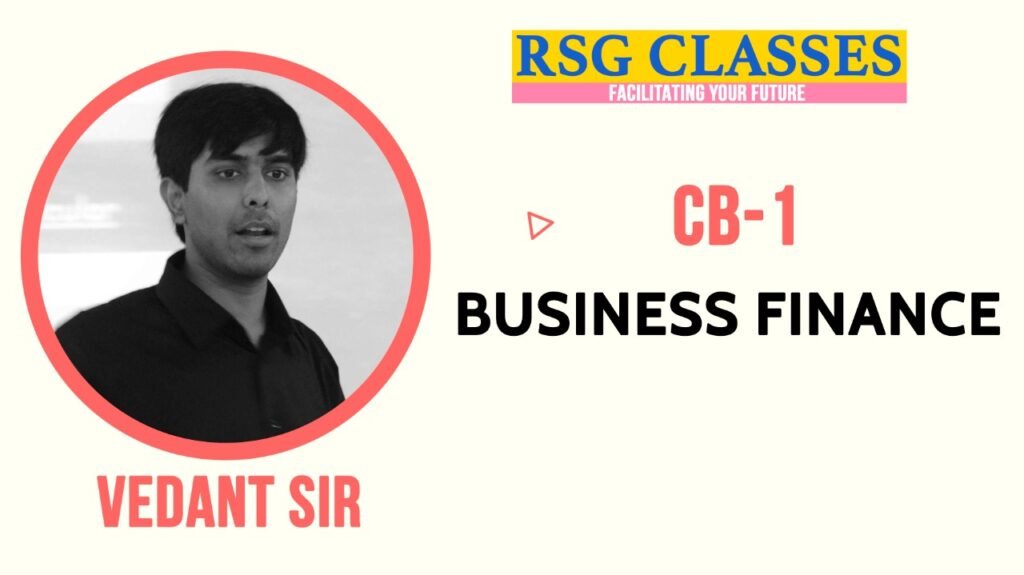 "RSG Classes: Business Finance - Unlock the world of finance."