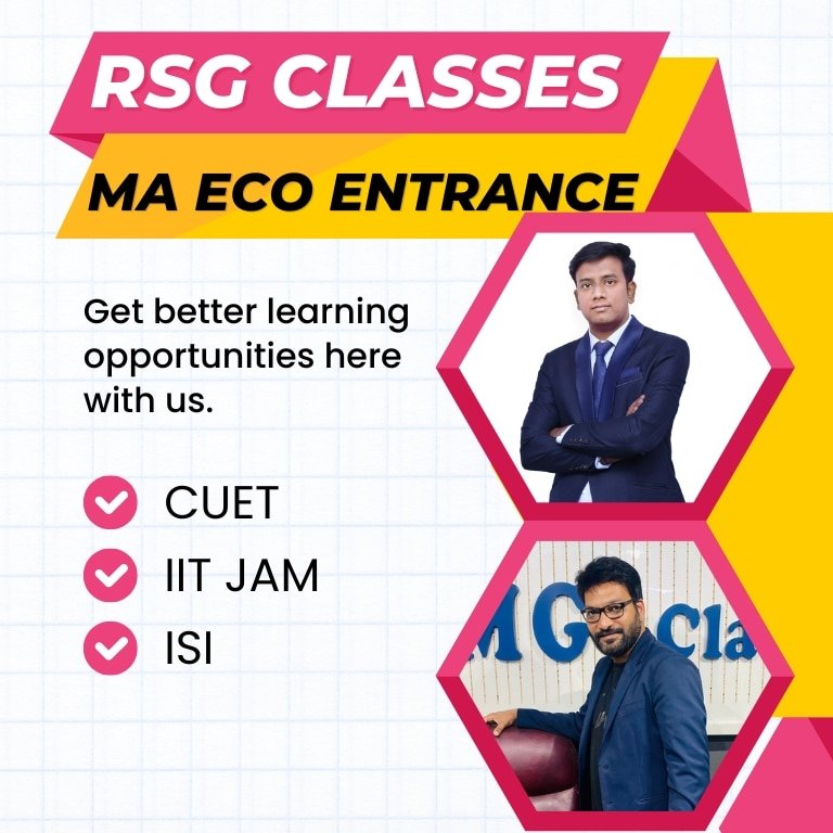 Crack MA Economics Entrance Exam with RSG Classes: Expert Guidance by Rahul Sir