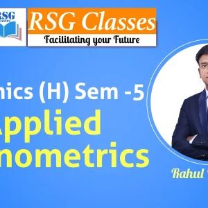 Applied Econometrics
