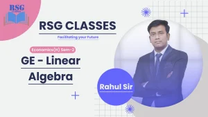 GE – Linear Algebra