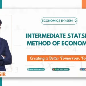 Intermediate Statistical Method of Economics