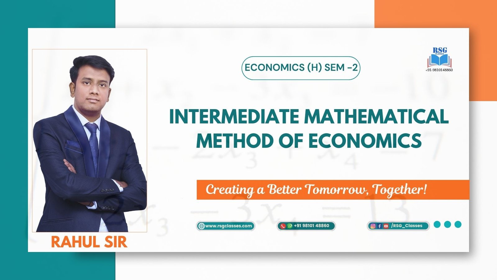 Intermediate Mathematical Method