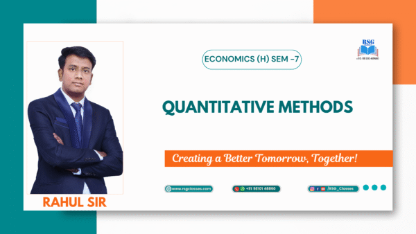 Quantitative Methods
