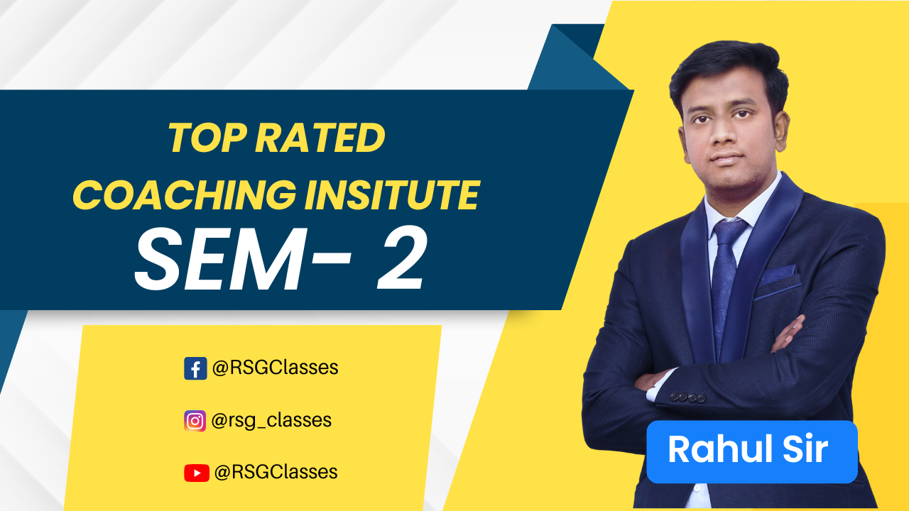 Best Coaching for Eco (Hons) Semester–2