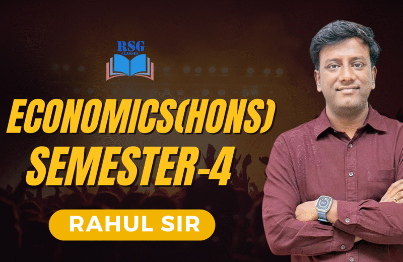 Best Coaching for Eco Hons Sem-4