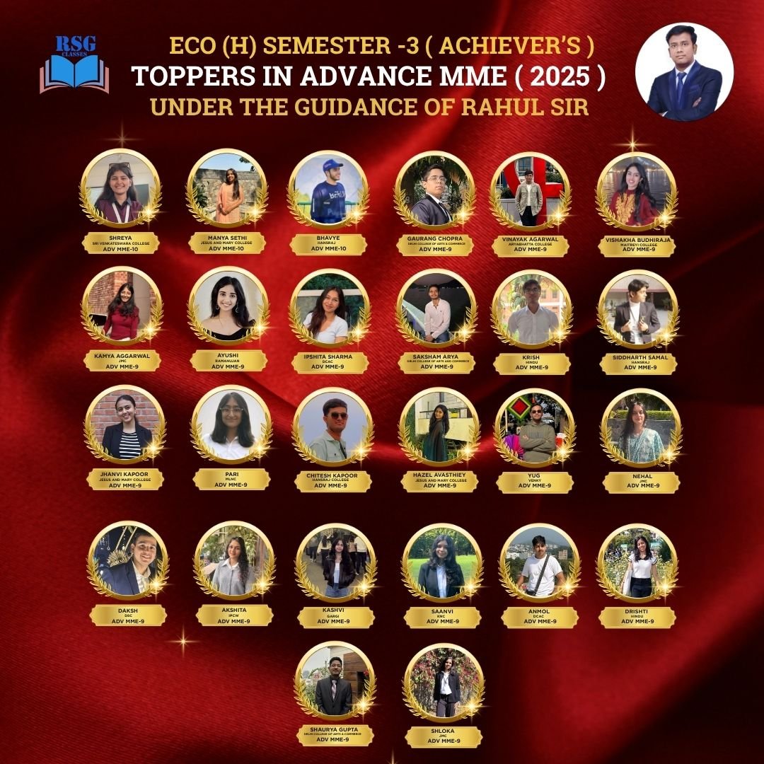 Eco Hons Sem 3 Topper